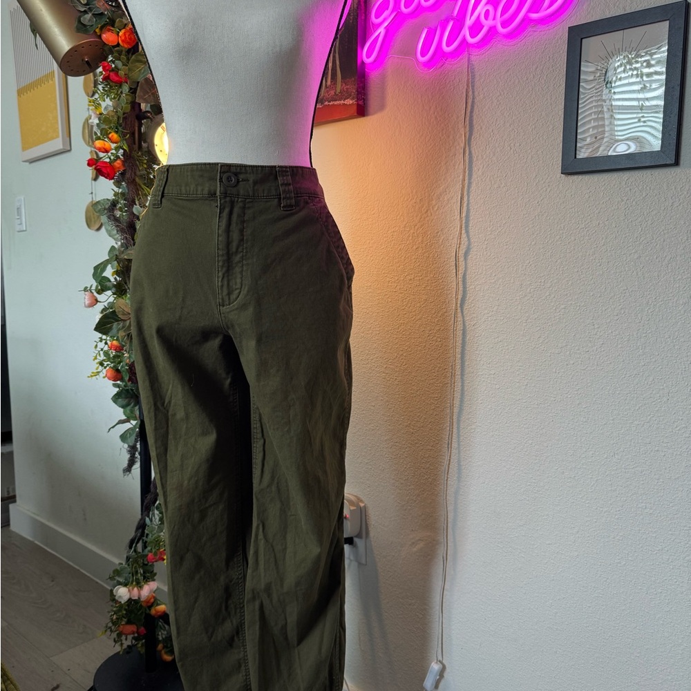 Olive Green Woman’s Pants